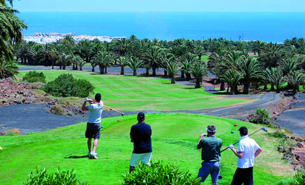 Costa Teguise Golf 18 Loch Golfplatz Lanzarote