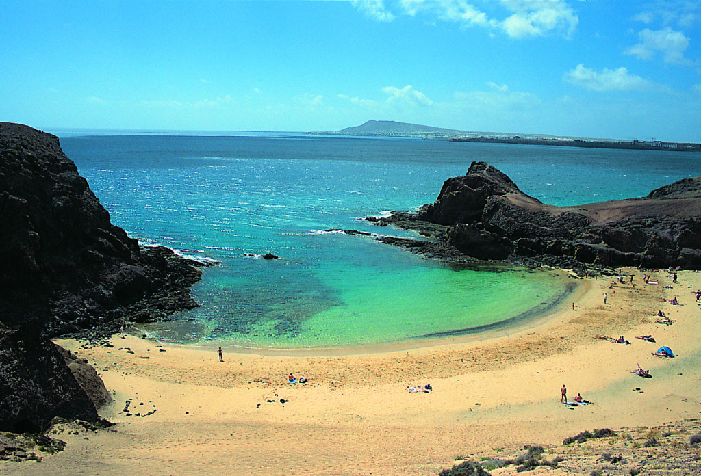 Papagayo Strand im Süden von Lanzarote (Yaiza)